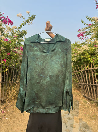 Ara Kurta Top - Bottle Green